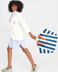 Beach Tote W/ Flat Clutch