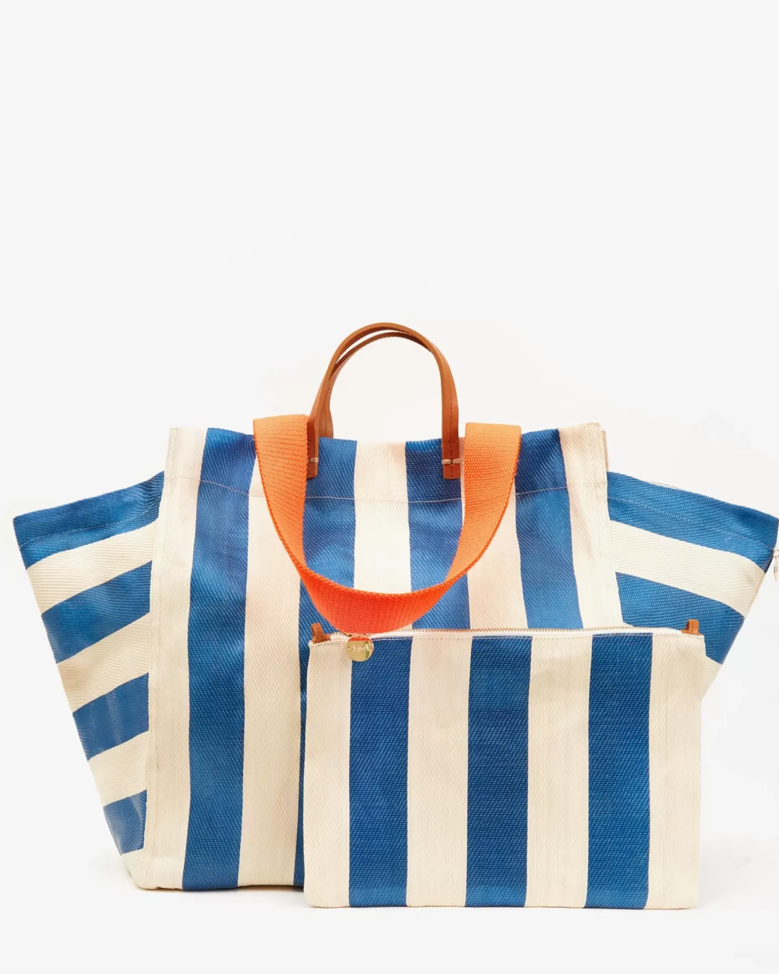 Beach Tote W/ Flat Clutch