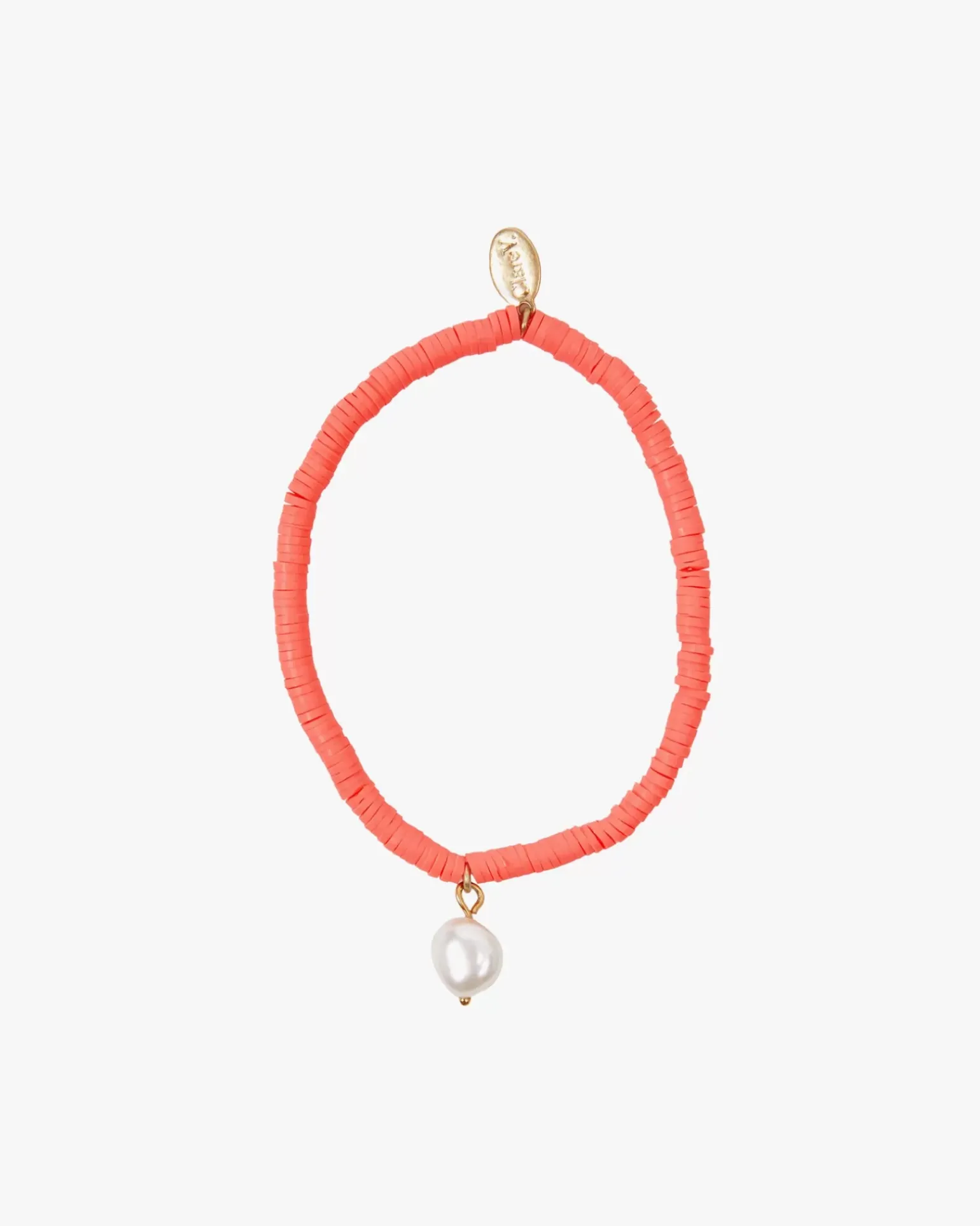 Beaded Disc Stretch Bracelet