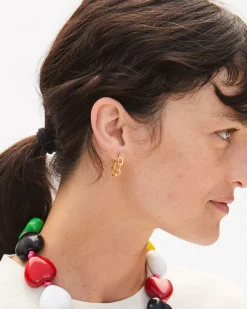 Chain Huggie Earrings