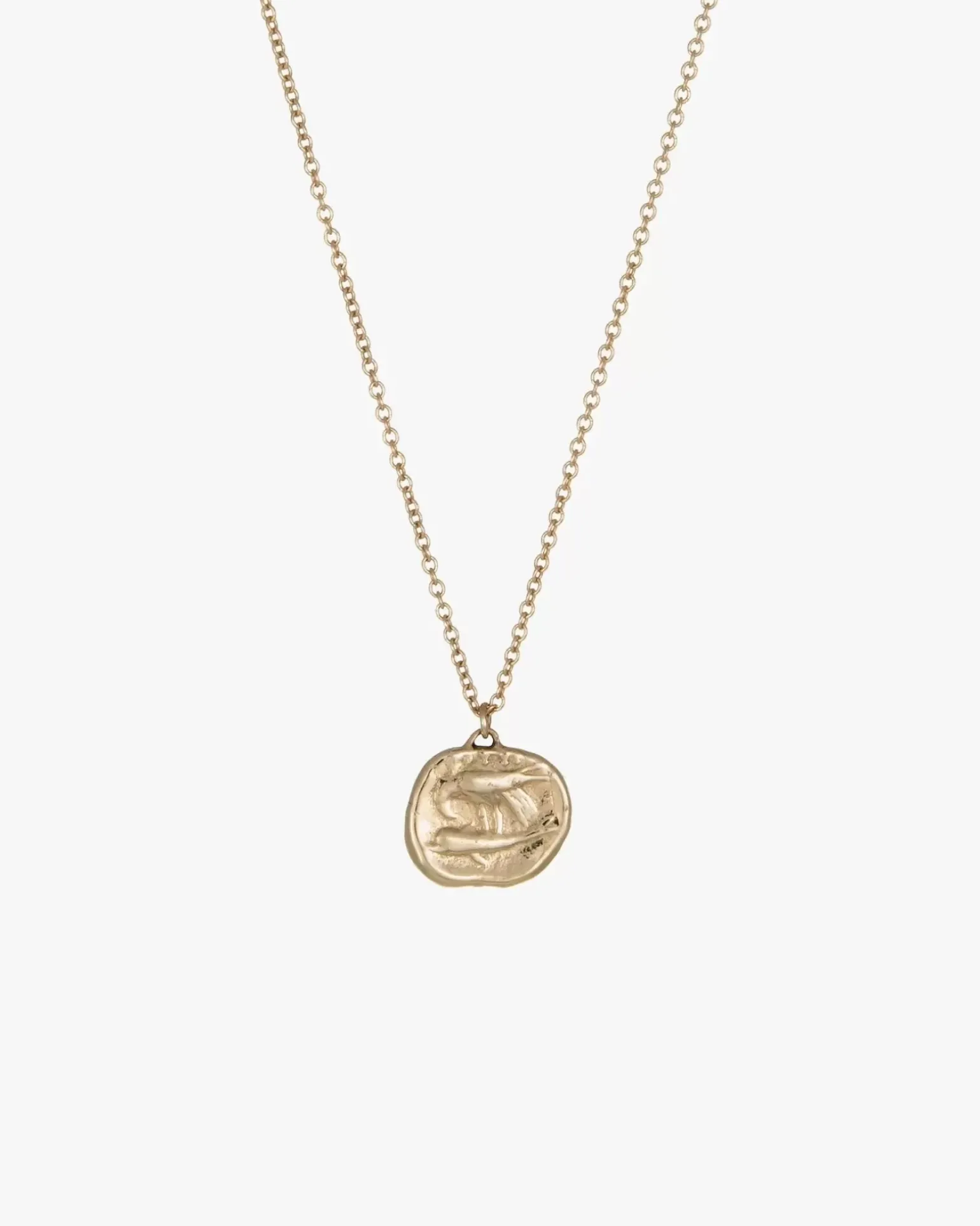 Gemini Greek Coin Pendant