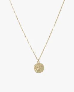 Helios And Rose Coin Necklace