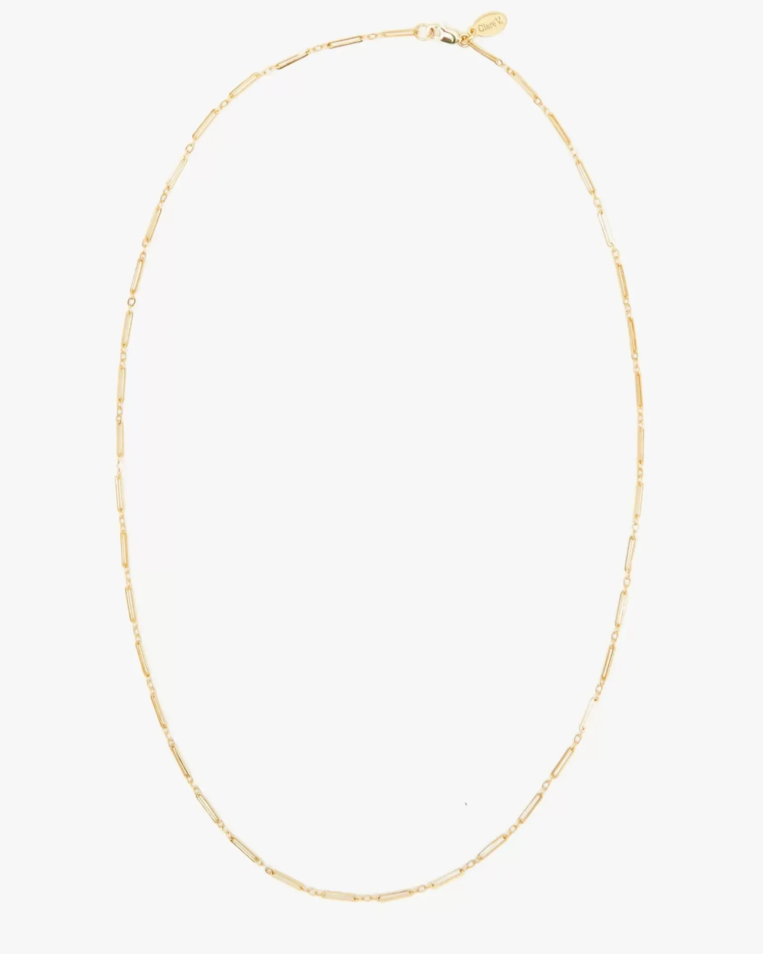 Paperclip Charm Chain