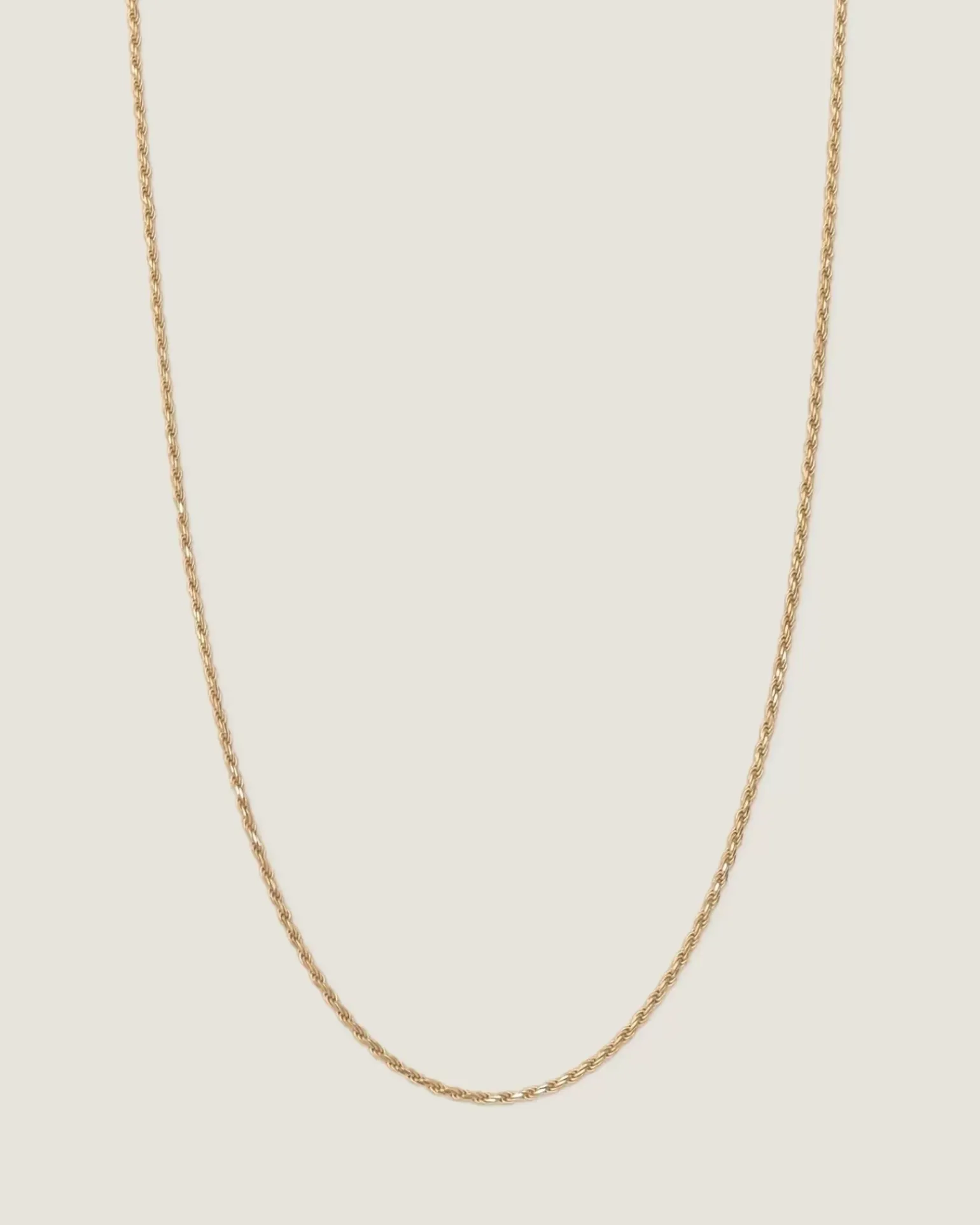 Petite Rope Chain Necklace