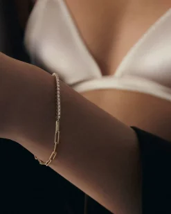 Serena Diamond Tennis Link Bracelet